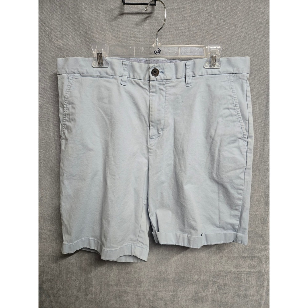 Tommy Hilfiger Mens Light Blue Chino Shorts Size 36 Casual Summer Twill